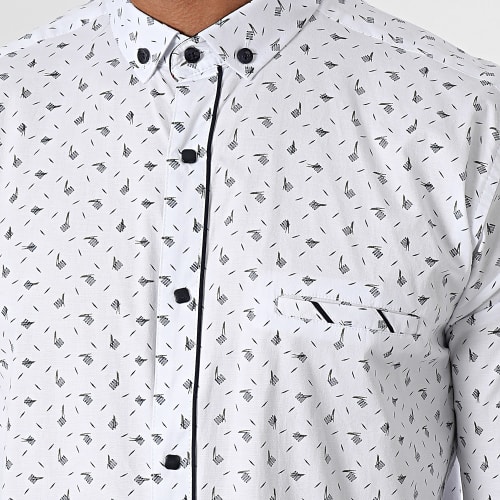 Chemise Manches Longues Blanc