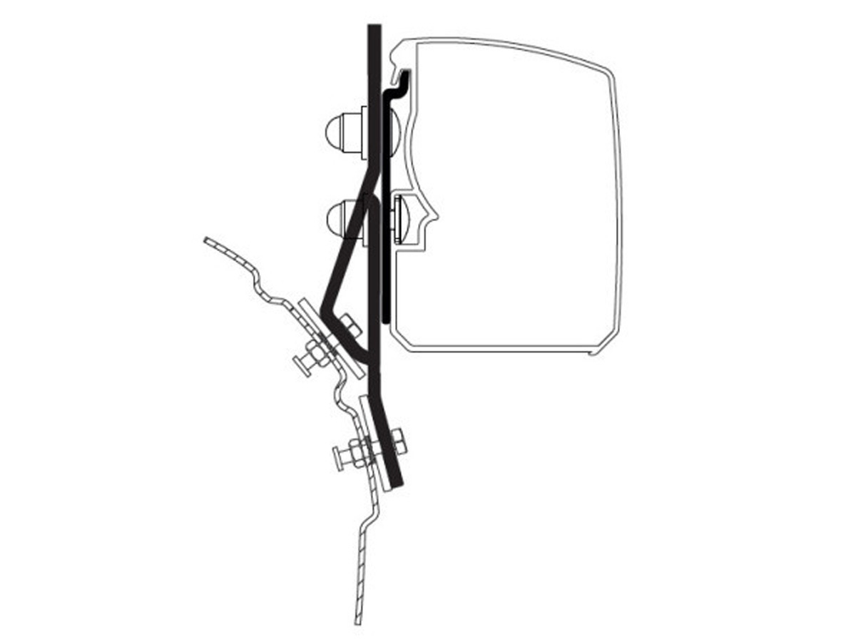 Thule adapter VW T4