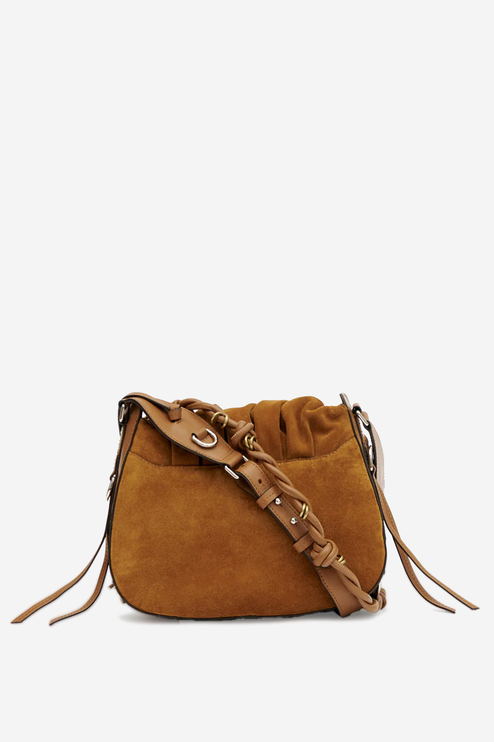 Bolton suede shoulder bag