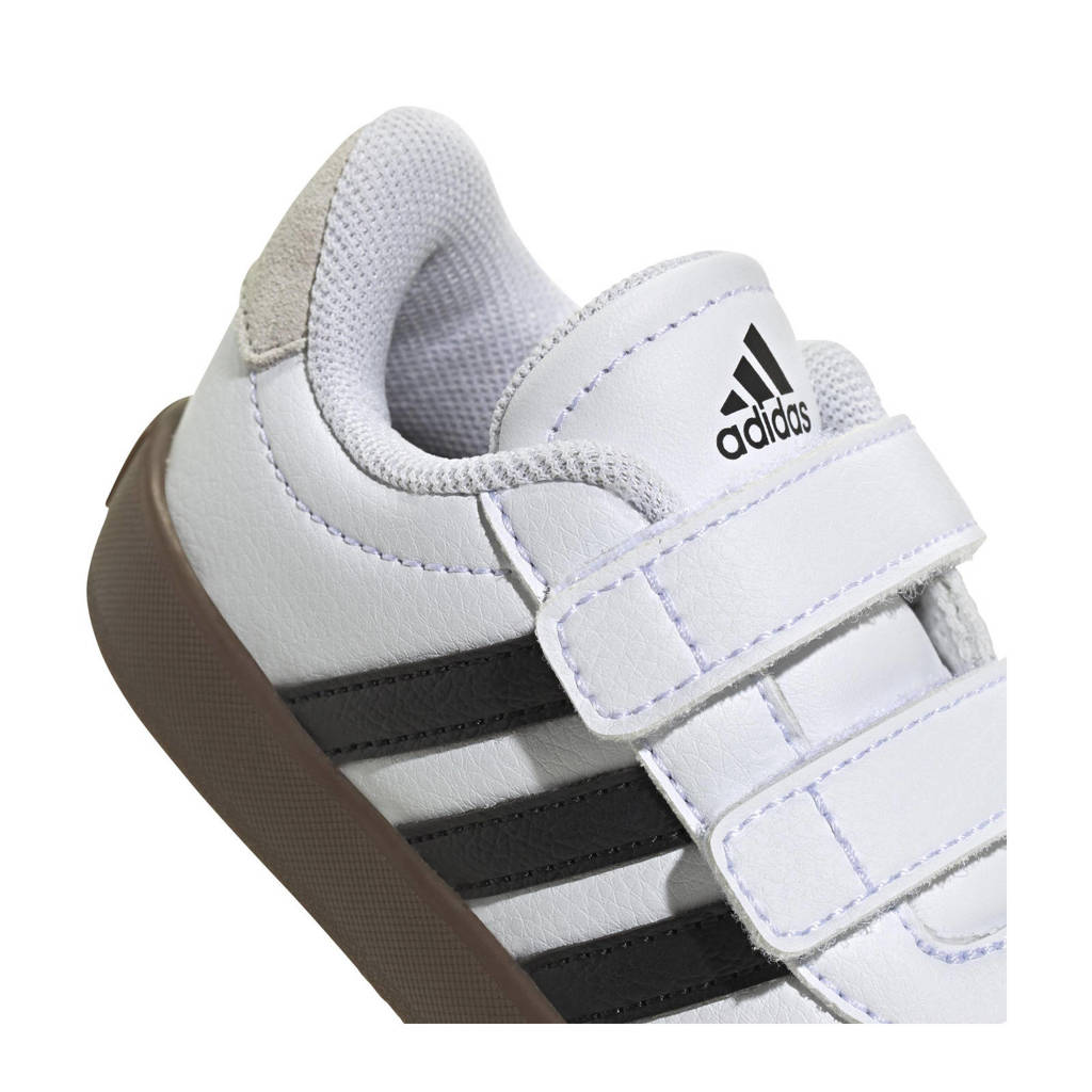 adidas VL Court 3.0 sneakers wit/zwart/beige