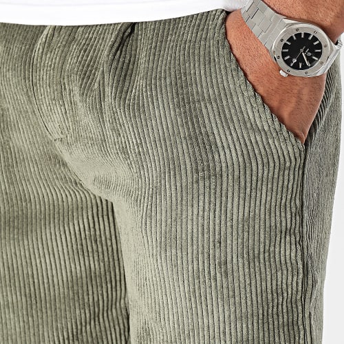 Pantalon Chino Vert Kaki