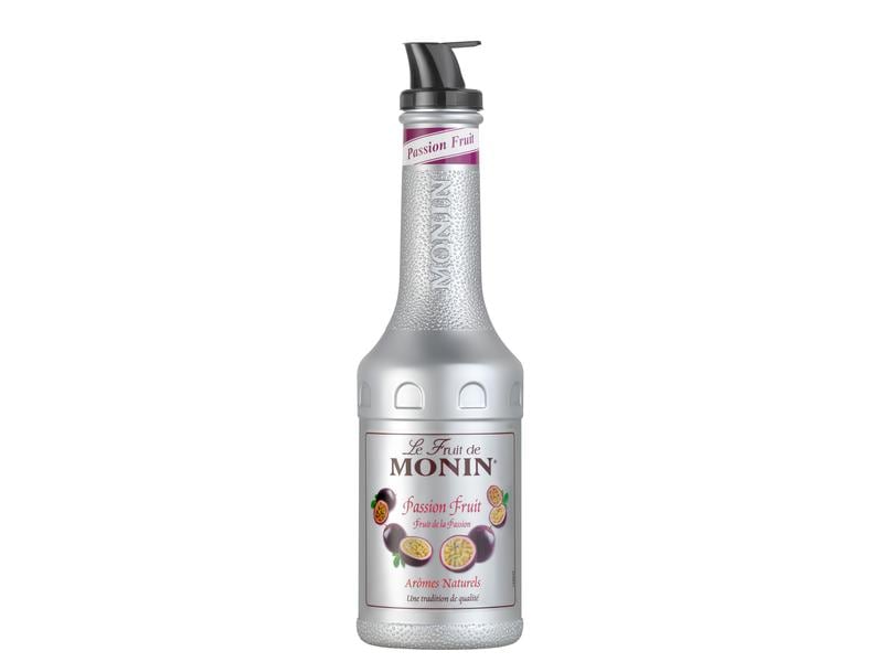 Monin Fruchtpüree Le fruit de Passionsfrucht 1 l Gebrauchsfertiges Fruchtmark mit Passionsfruchtgeschmack