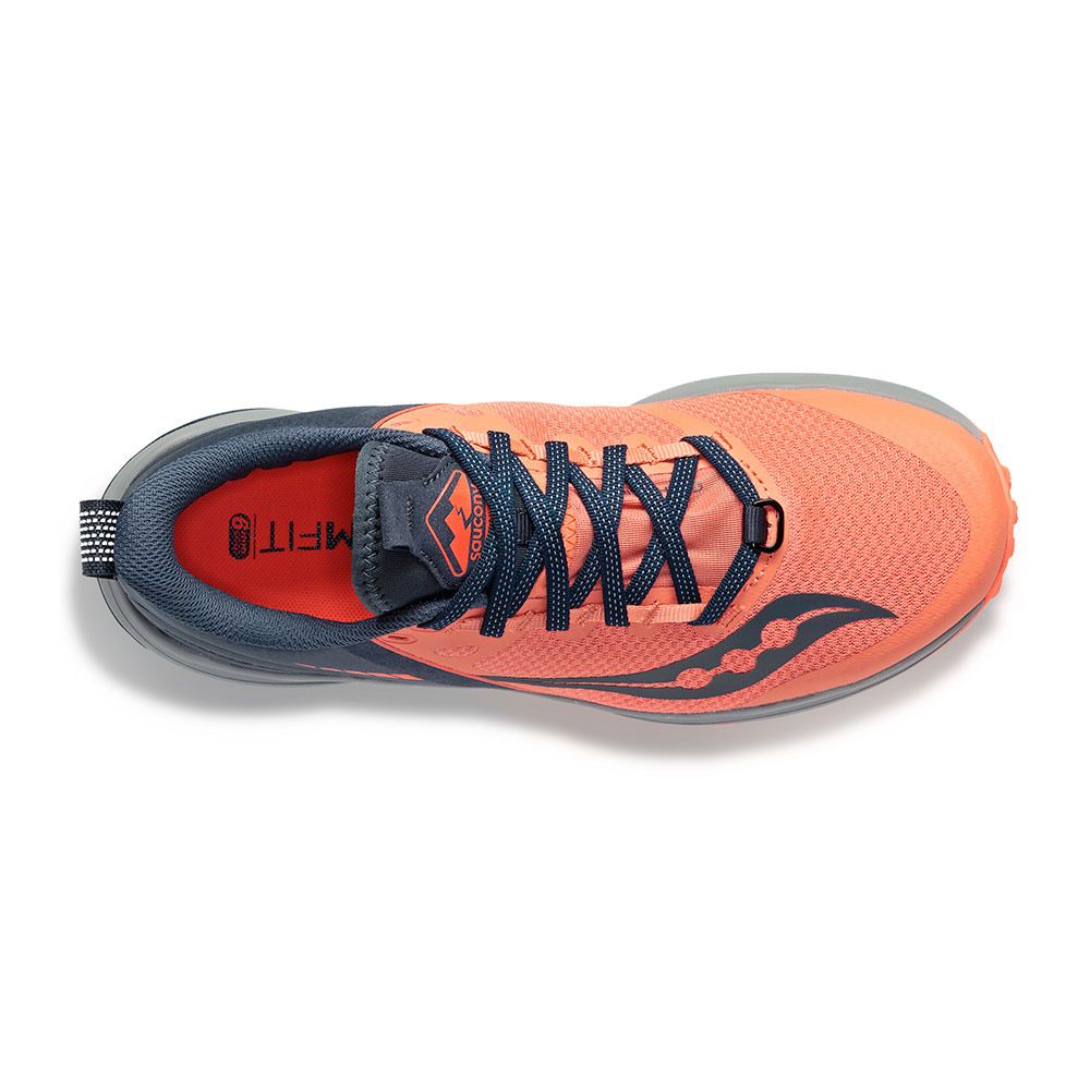 Saucony XODUS ULTRA - Chaussures trail Femme sunstone/night