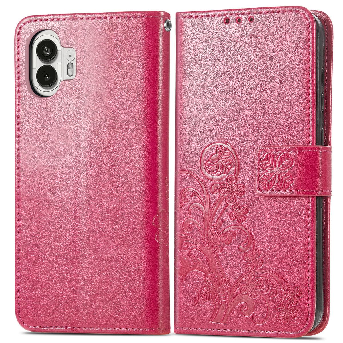 Schutz Handy Hülle für Nothing Phone 2 Case Cover Klapp Tasche Wallet Etuis Neu