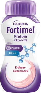 Fortimel Protein 2 kcal Erdbeere, 4 x 200 ml