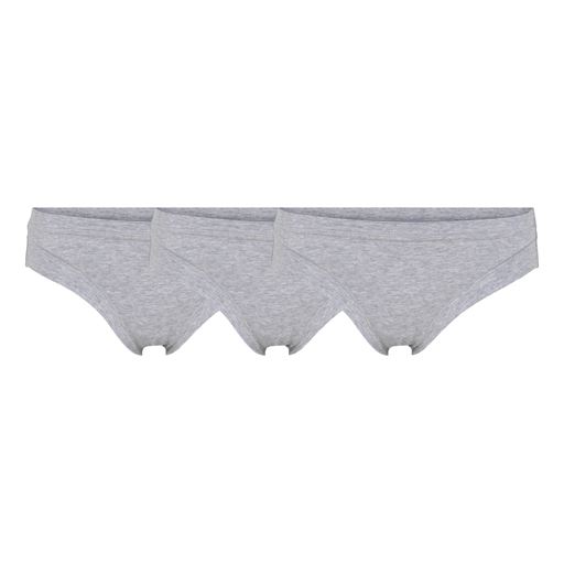 JBS 3-pak Tai Briefs, Light Grey Melange, XL