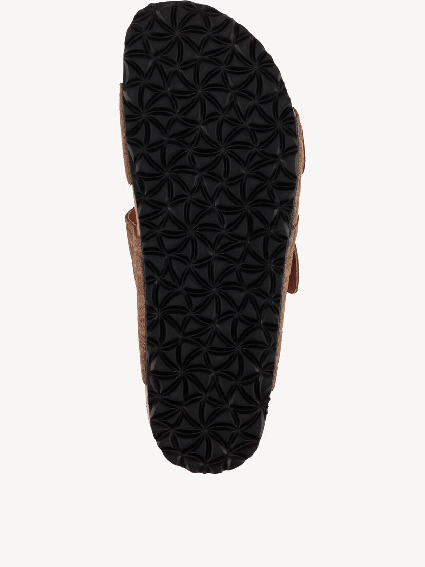 Leren Slipper - bruin