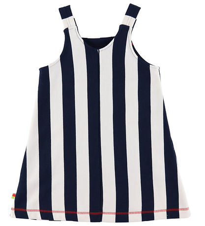 Katvig Kleid - Navy/Weiß-gestreift