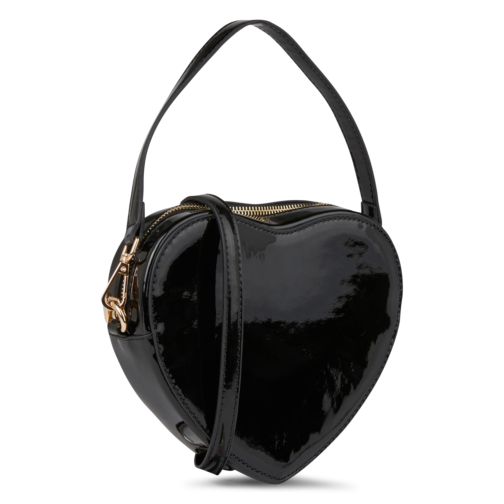 Sac à main cœur| Noir