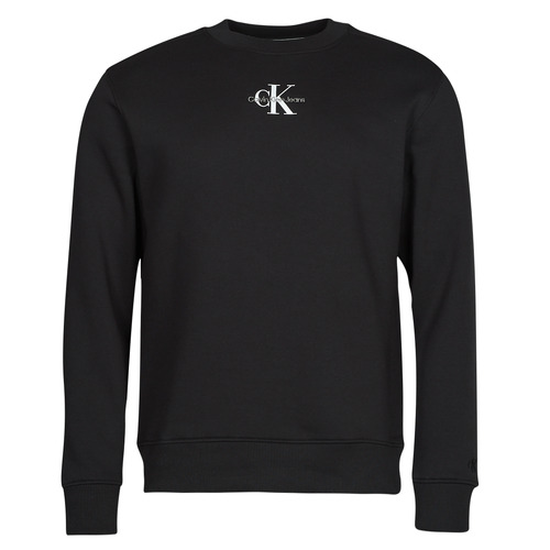Calvin Klein Jeans - MONOLOGO CREW NECK - Noir