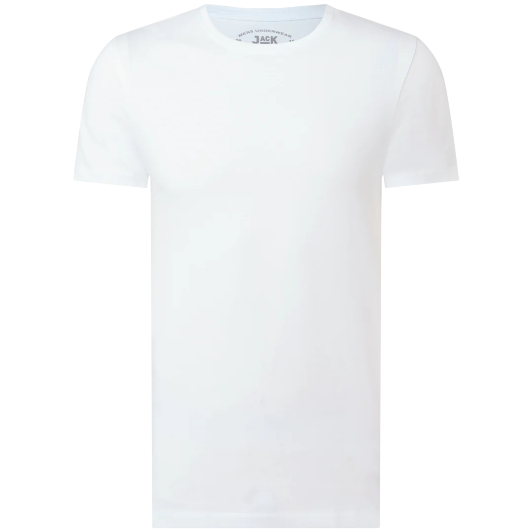 Jack Parker wit T-shirt Maat XXL | diverse varianten
