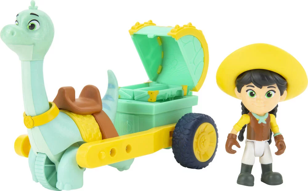 DINO RANCH - 1 FIGURINE ET VEHICULE DINO