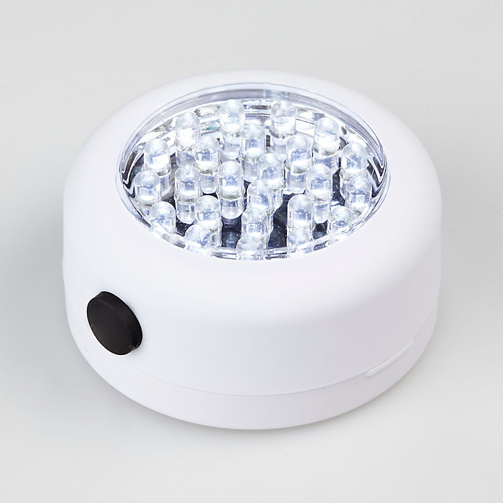 Lampe LED magnétique ronde blanche Diall 68 lumens