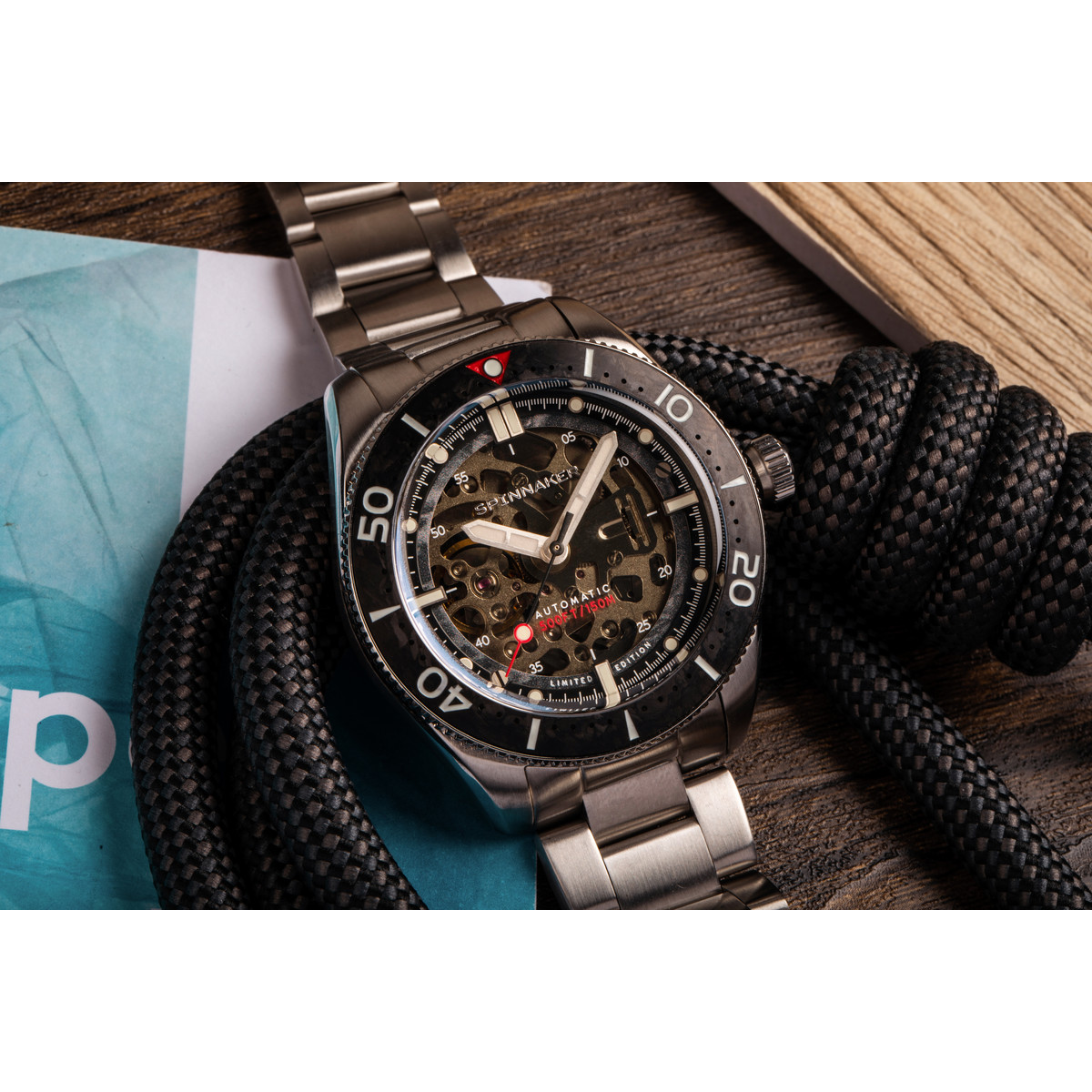 Montre SPINNAKER Midcroft homme automatique bracelet acier