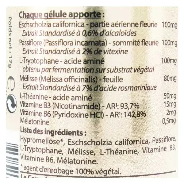 Vit'all+ Sleep Complex 30 cápsulas vegetais