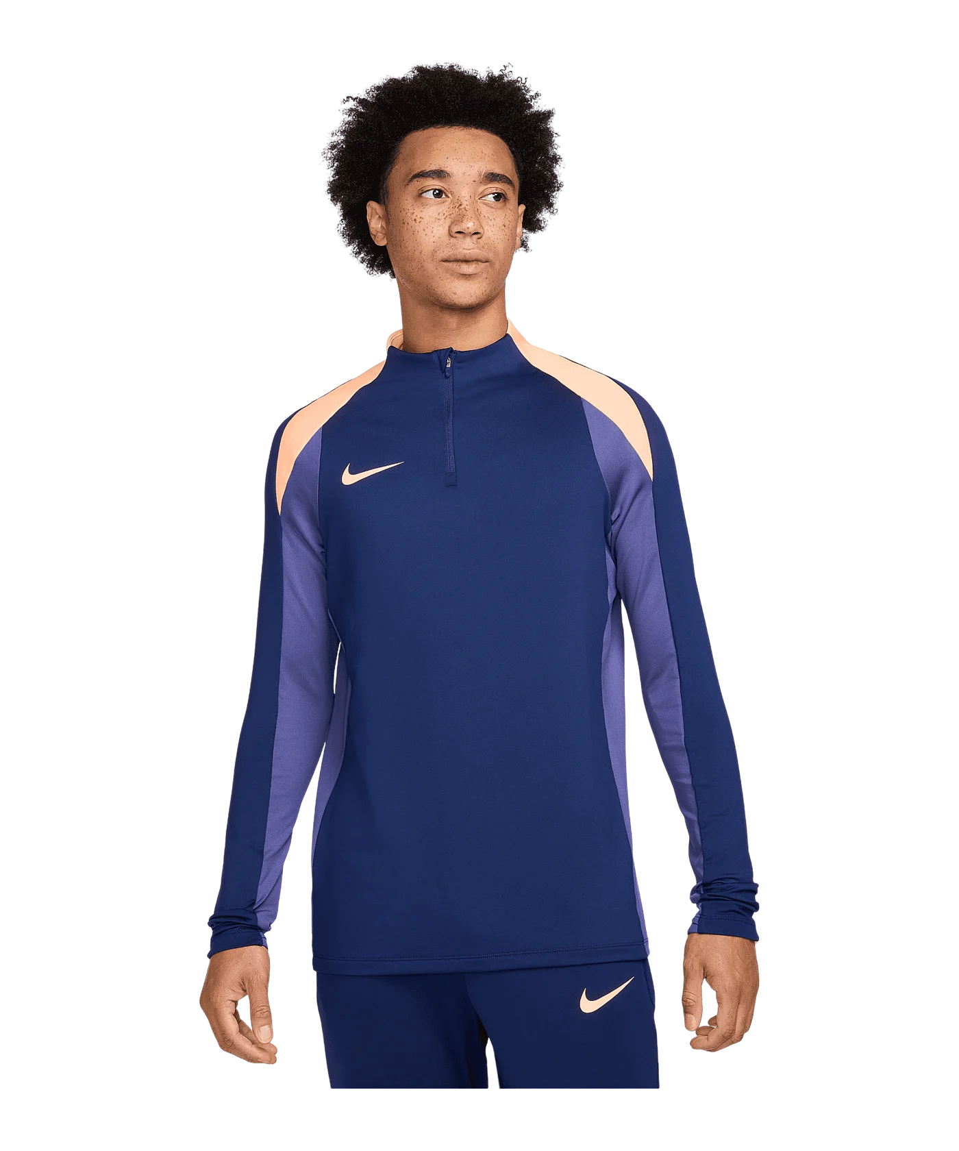 Nike Strike HalfZip Drill Top Sweatshirt Blau F493
