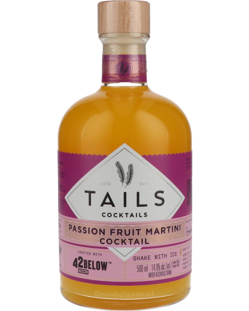 Tails Passion Fruit Martini Cocktail 50 cl