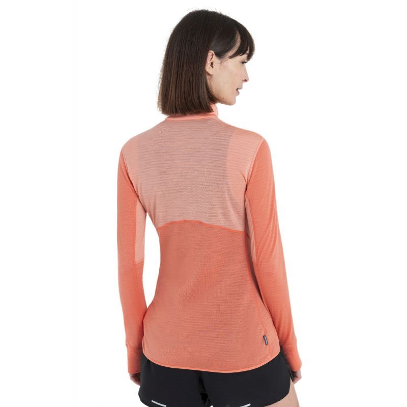Merino 200 RealFleece Descender LS Half Zip - Polaire en laine mérinos femme