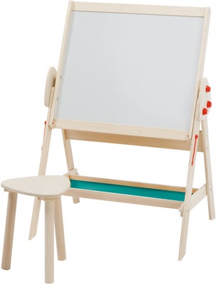 Roba Easel 3-in-1 Krittavle med Hylle & Krakk