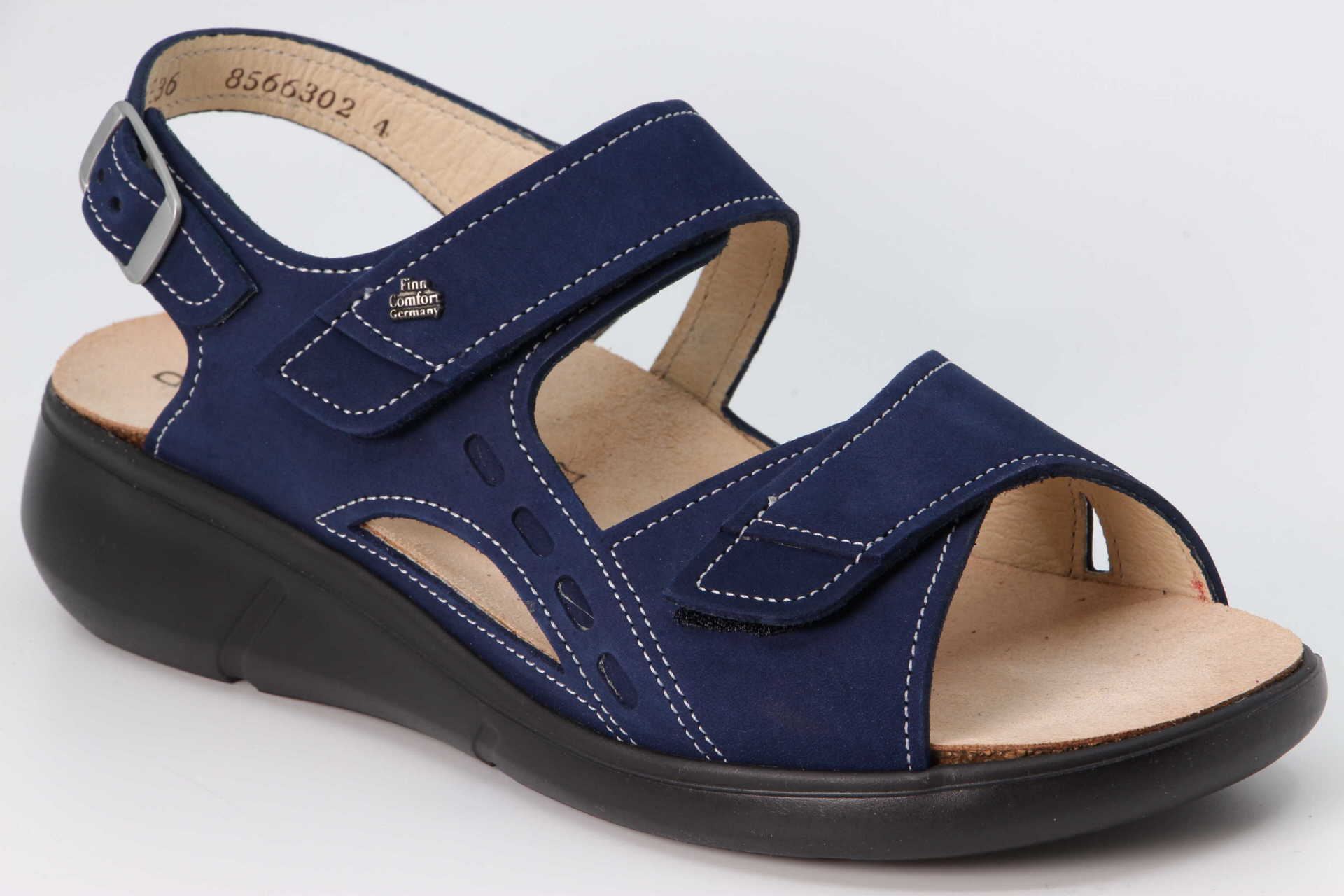 Finncomfort Sandale dunkelblau