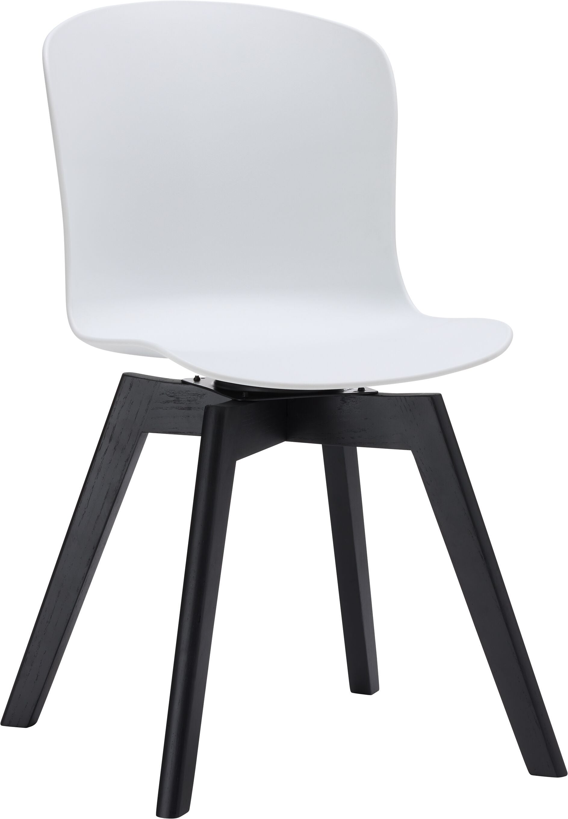 GIANNI Stuhl - Weiss / B: 46.5 cm x T: 54.5 cm x H: 84.0 cm