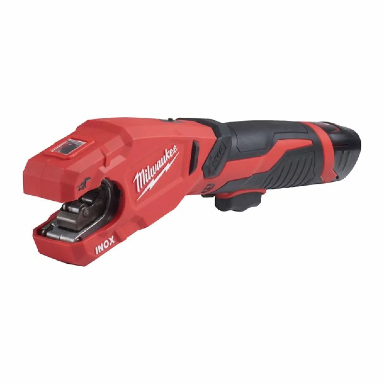 Milwaukee M12 PCSS-202C 12V Li-ion Accu pijpsnijder set (2x 2.0Ah accu) in koffer - RAPTOR™ - roestvast staal