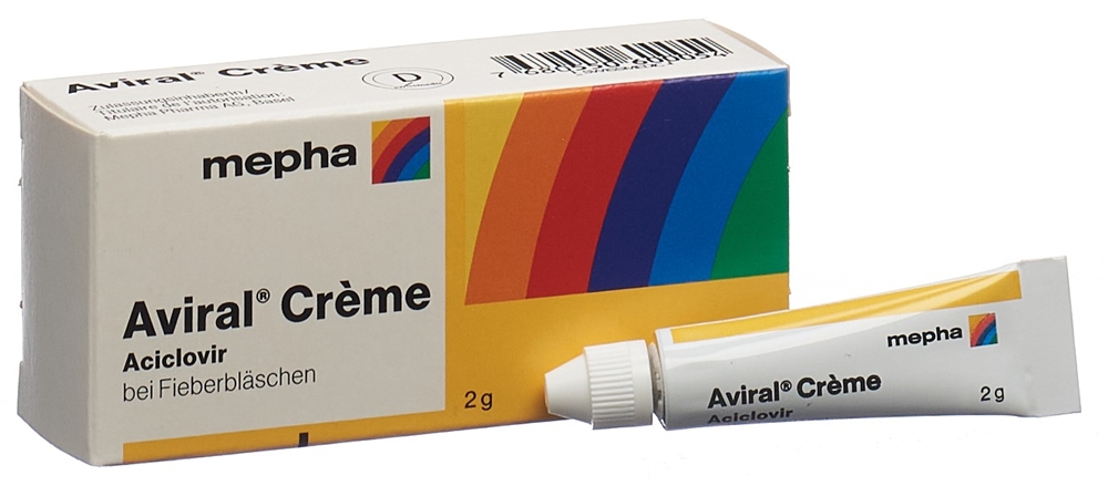 AVIRAL Creme Tb 2 g<br>2 g, Tube, Creme
