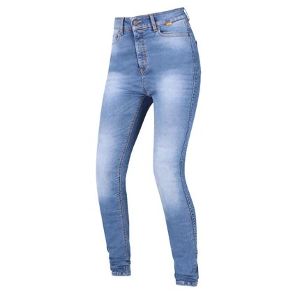 Jean Richa SECOND SKIN LADY SHORT - COURT FEMME - Skinny - Bleu