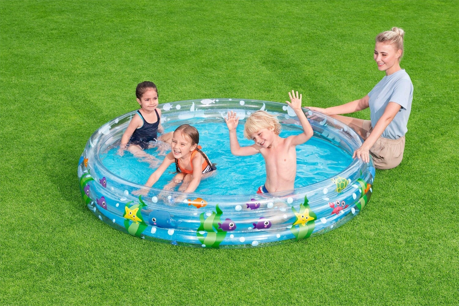 Bestway kinderzwembad Deep Dive D 183 H 33 cm