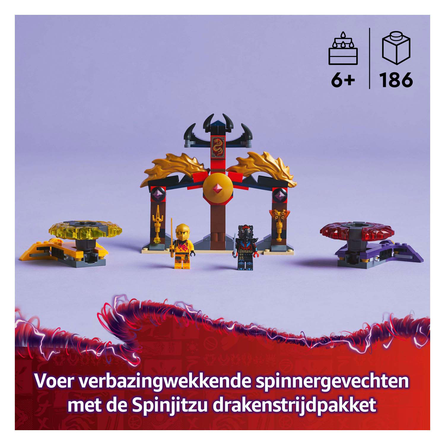 LEGO Ninjago 71826 Spinjitzu Drakenstrijdpakket