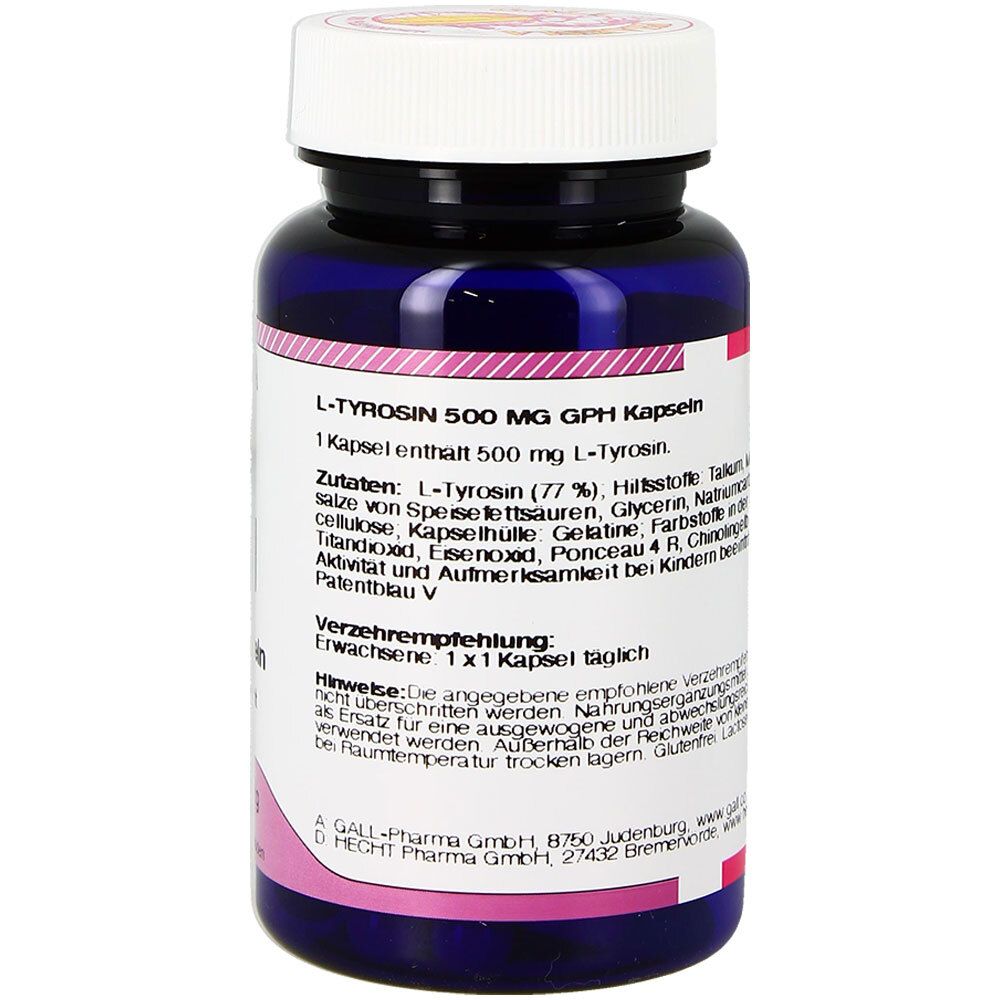 GALL PHARMA L-Tyrosin 500 mg GPH