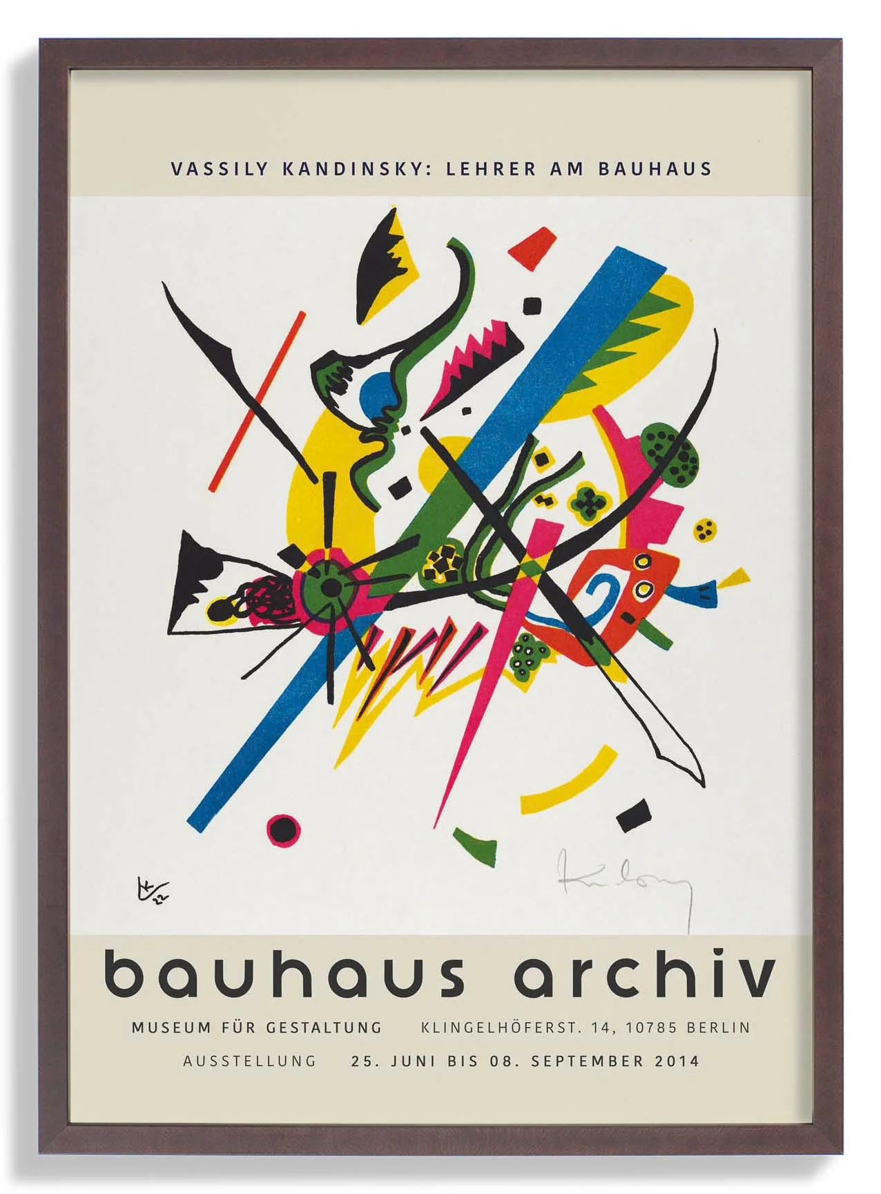 Kleine Welten Nr. 1 von Wassily Kandinsky Ausstellung