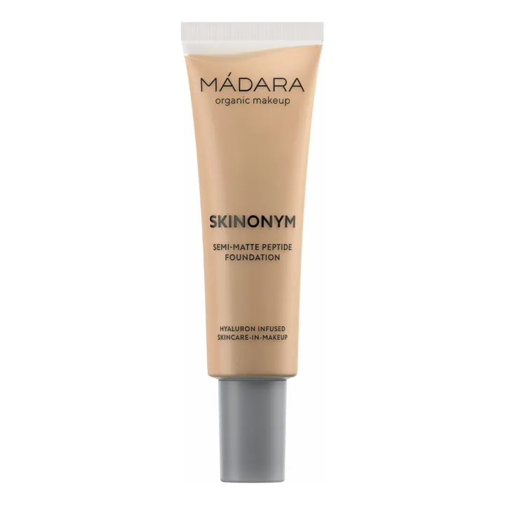 MÁDARA Fond de teint semi-mat aux peptides Skinonym - 30 ml | Sand