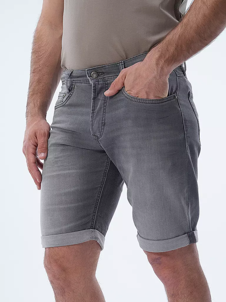 MAC Jeansshorts JOG' N  hellgrau