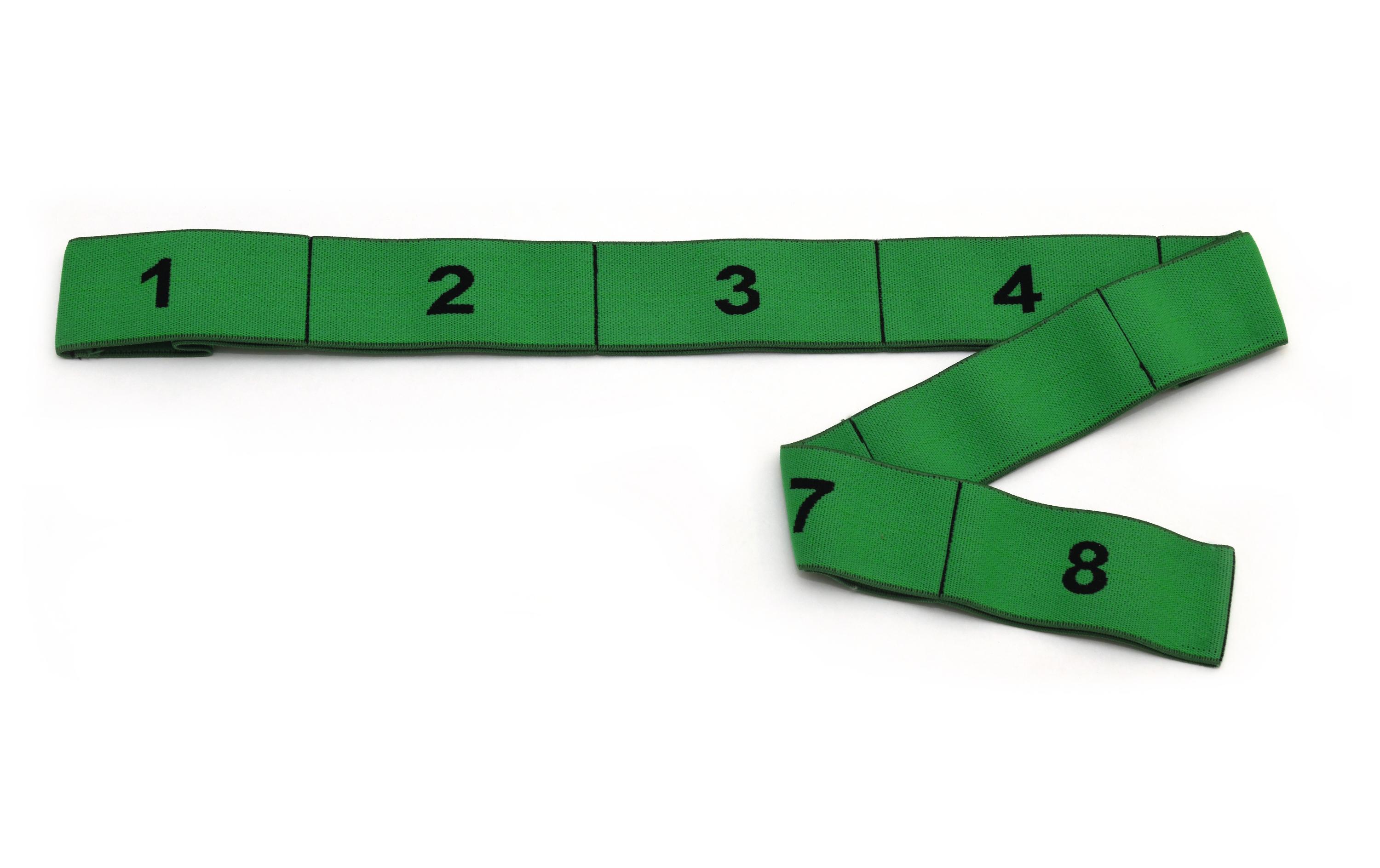 X-Tension Band Stark, GrünElastisches Textilband mit 8 Schlaufen