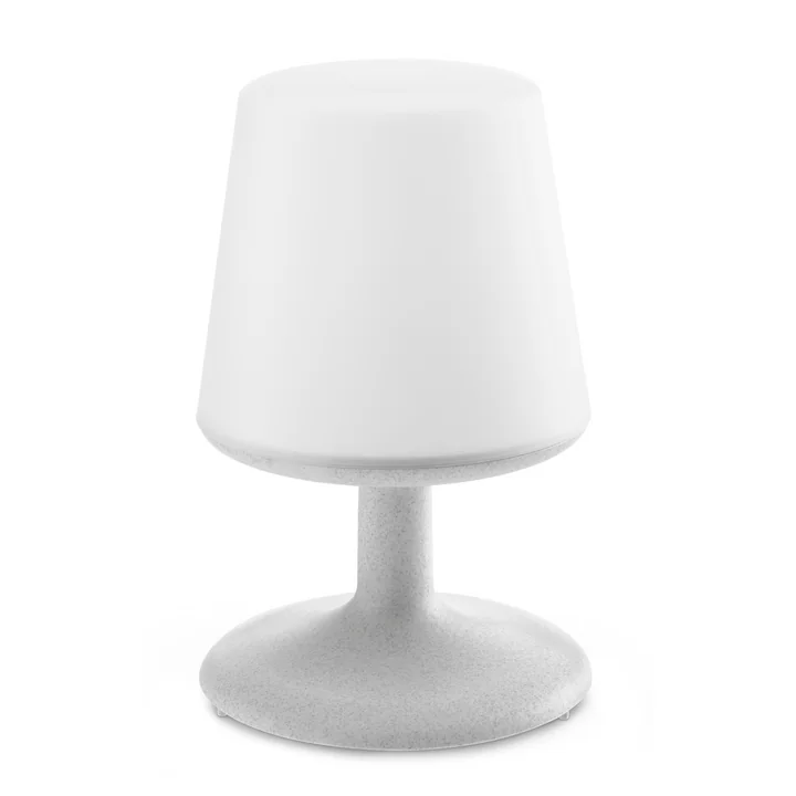 Koziol - Light to go Akku-Tischleuchte, organic grey