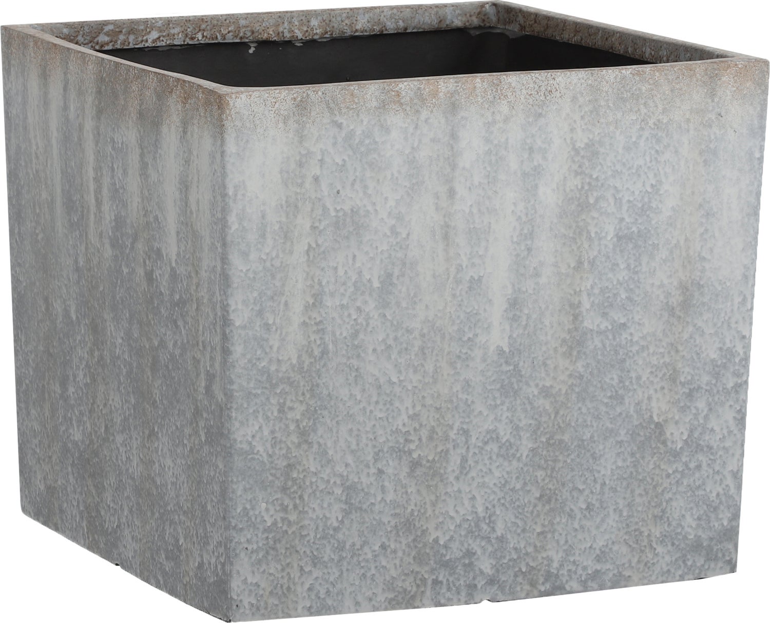 Mica Decorations bloempot Bravo grijs 31 x 31 x 28 cm
