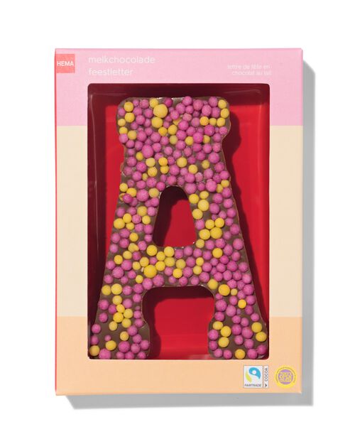 lettre festive lait A 135 g