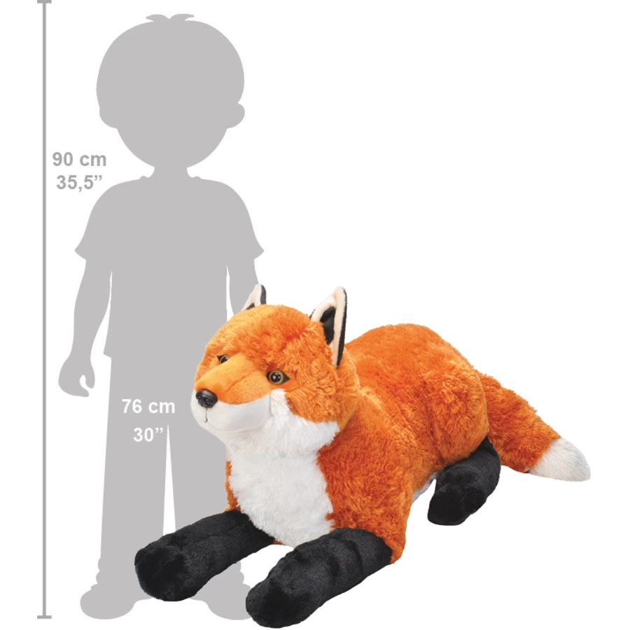 Wild Republic Kuscheltier Cuddlekins Jumbo Fuchs