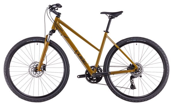 VTC Cube Nature Pro Trapeze Shimano Cues 10V 700 mm Vert Willow 2025