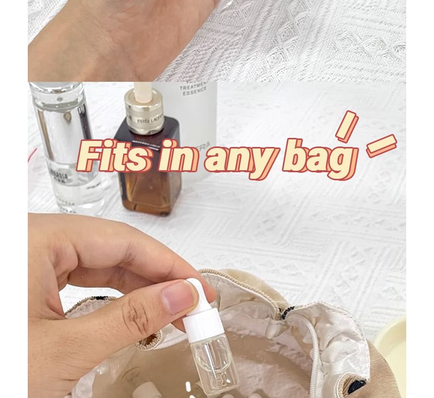 Worthbuy - Set van 5: Reis glazen druppelfles (verschillende ontwerpen)