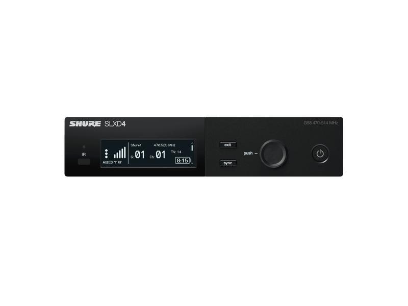 Shure Funksystem SLXD24E/SM58-J53 Drahtlossystem mit Handmikrofon