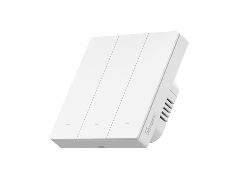 SONOFF WiFi-Lichtschalt M5-3C-86W 3-fach 230 V 6 A 1320 W Intelligenter Wandschalter für die lokale Steuerung