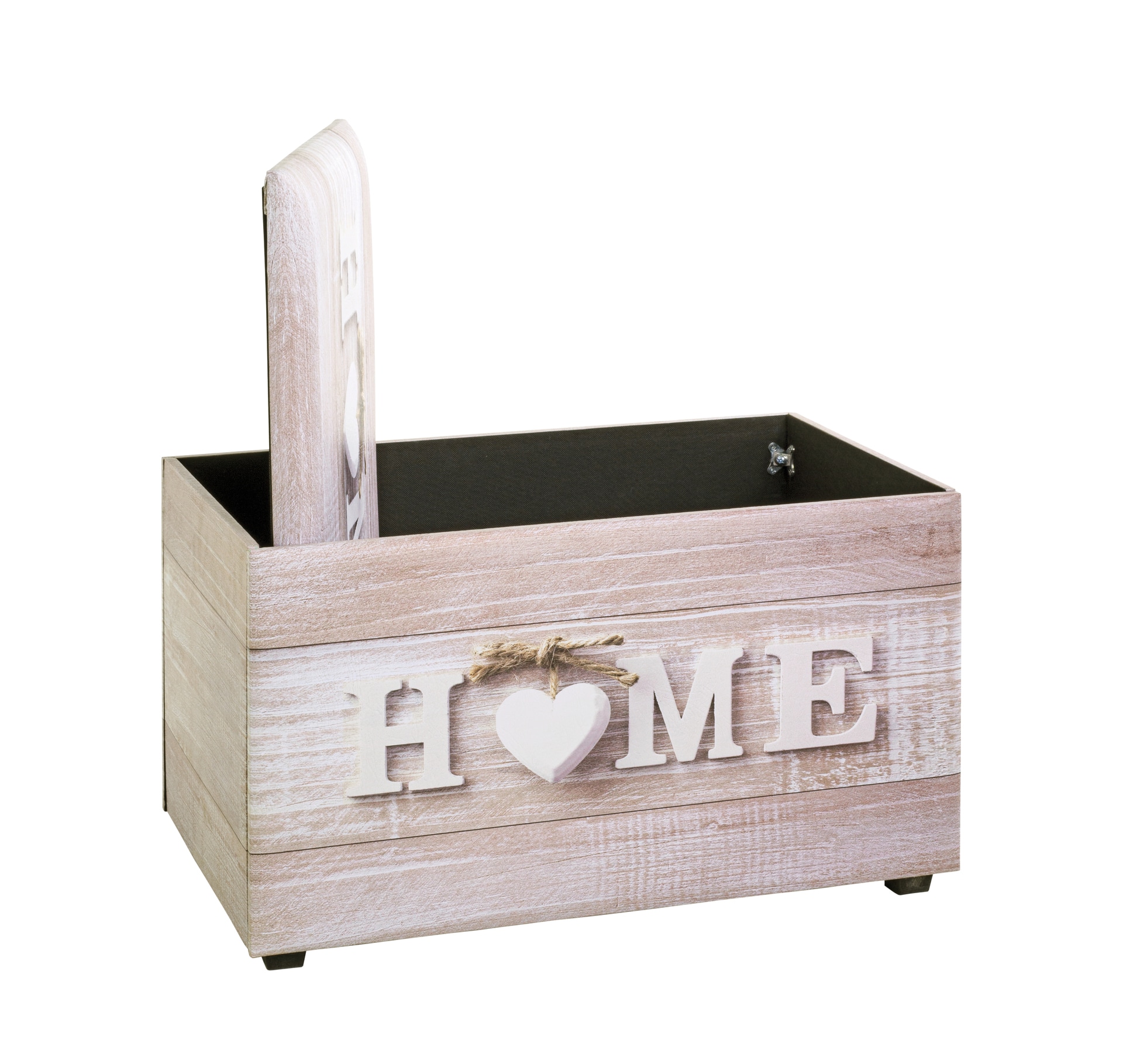 Sitztruhe 65 x 42 cm Motiv HOME