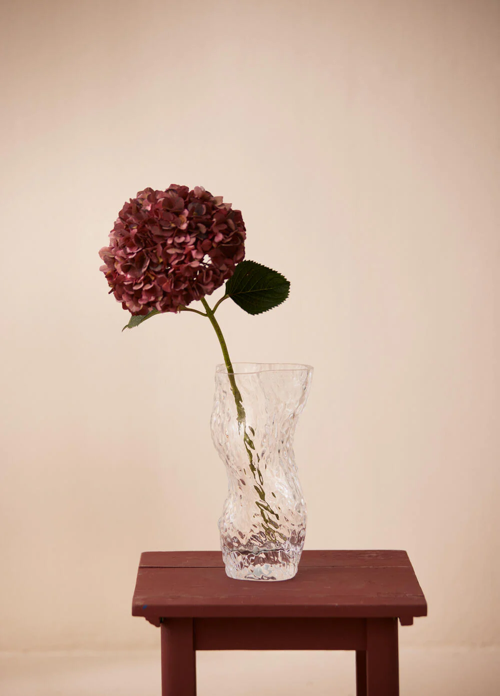 Hein Studio  Ostrea Rock Glass vase - klar
