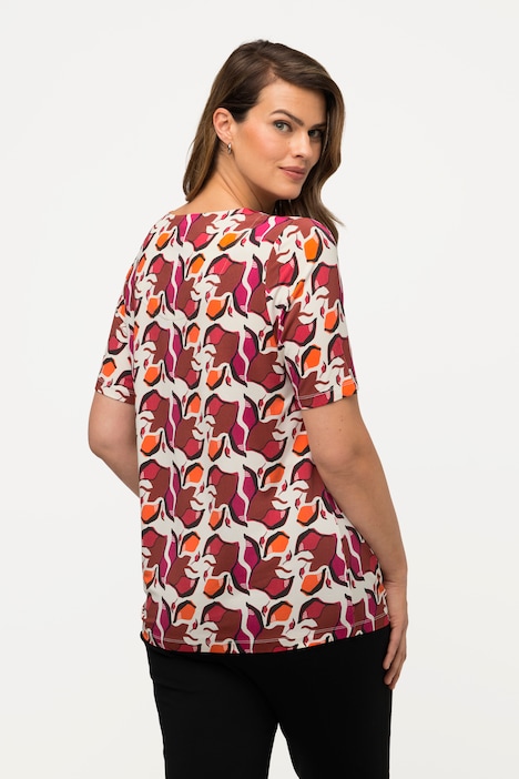 Slinkyshirt, Retro-Design, Classic, Herzausschnitt, Halbarm
