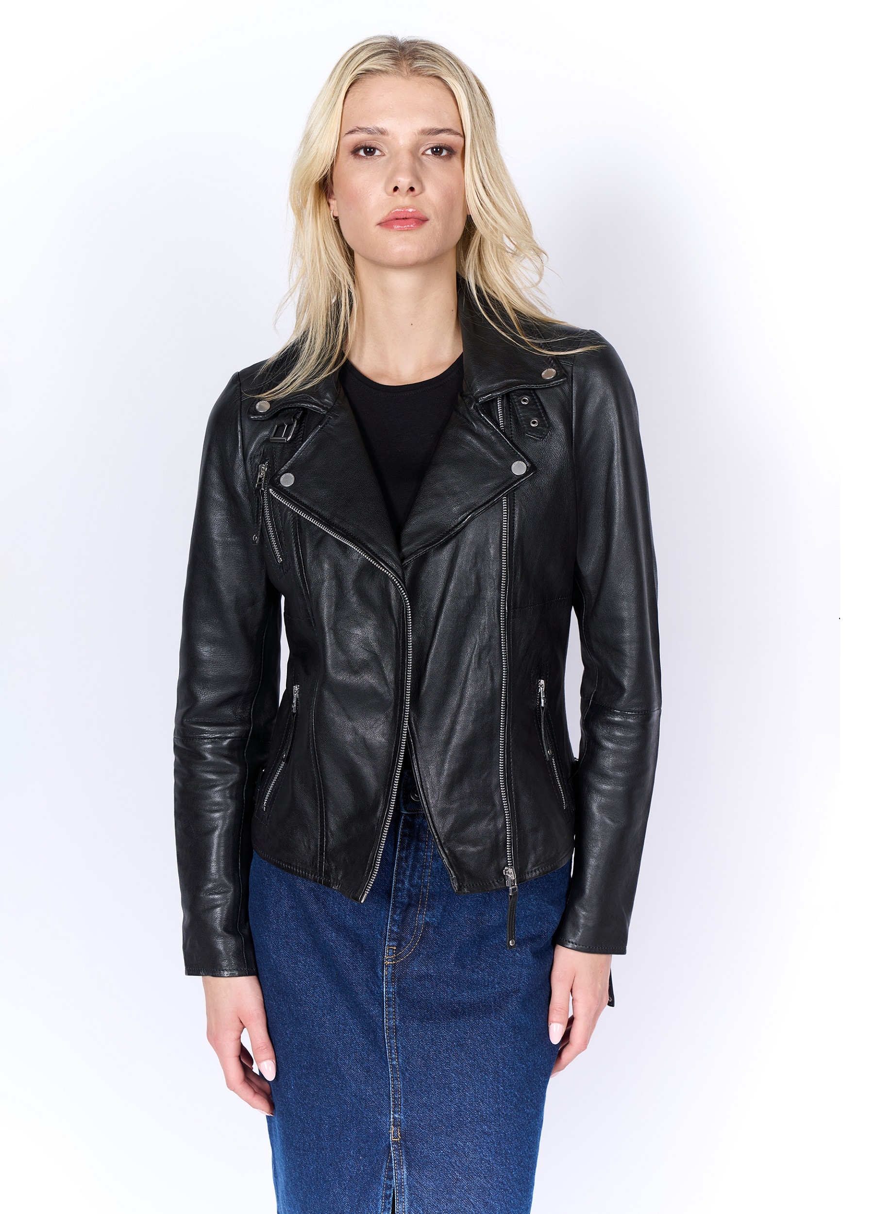 Freaky Nation Lederjacke »Biker Princess«