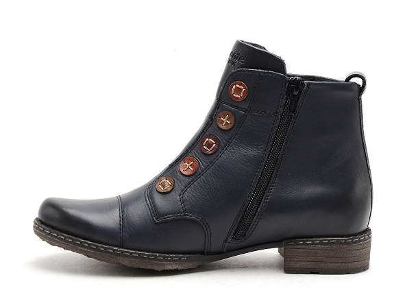 Remonte boots bottine plates femme d4392 bleu