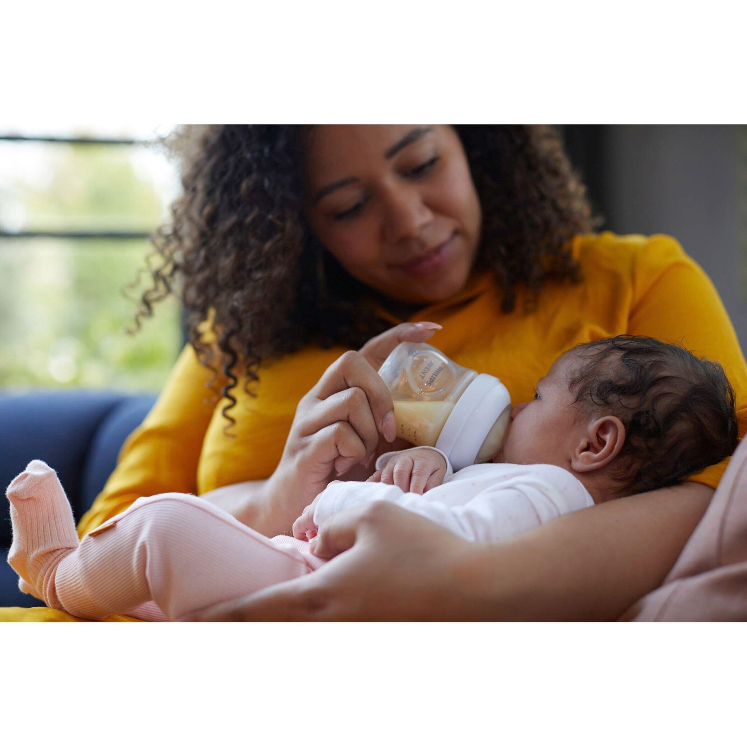 Philips Avent 2er-Pack Babyflasche Natural Response, 125ml, ab Geburt