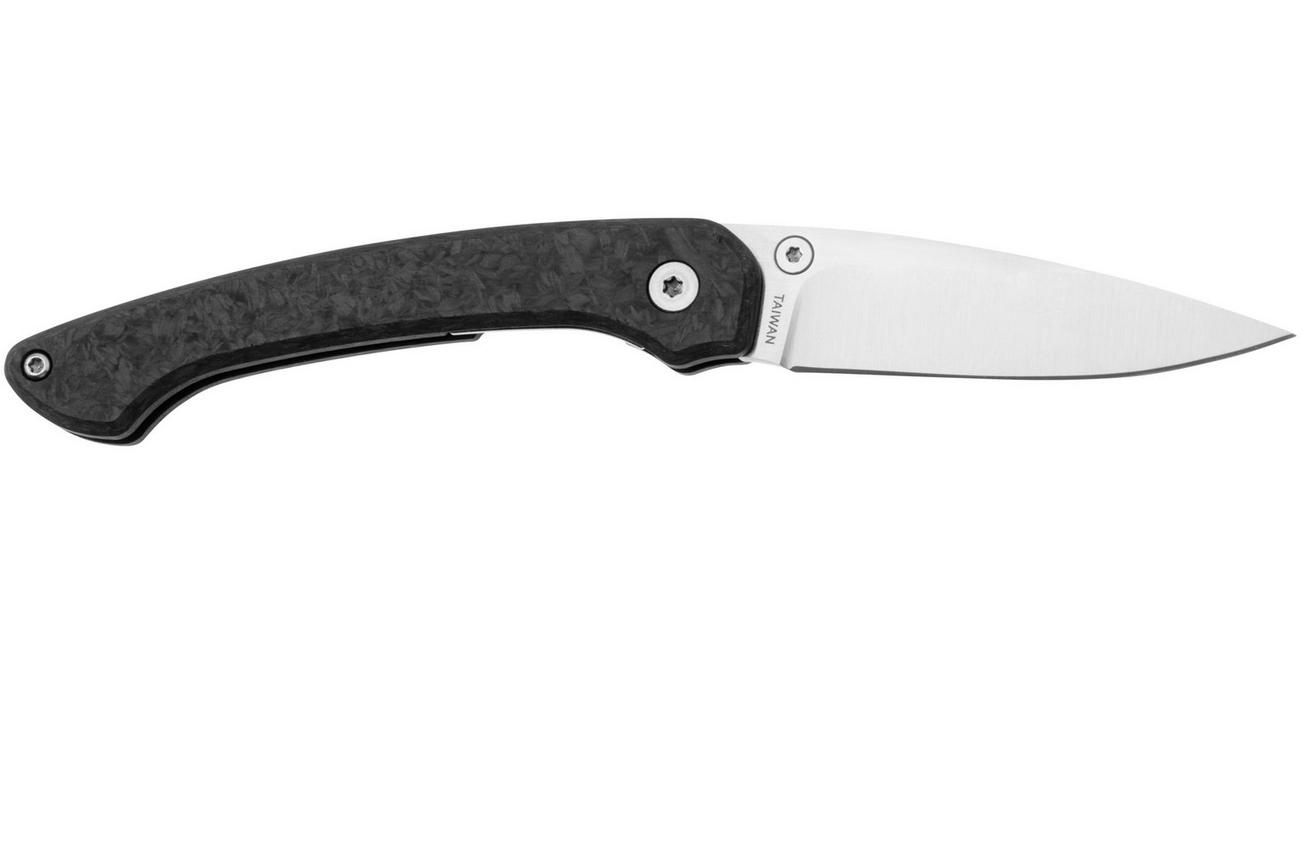 Ocaso Seaton Mini 42CMS, Carbon Fiber Satin, zakmes